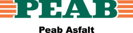 Peab asfalt logotyp